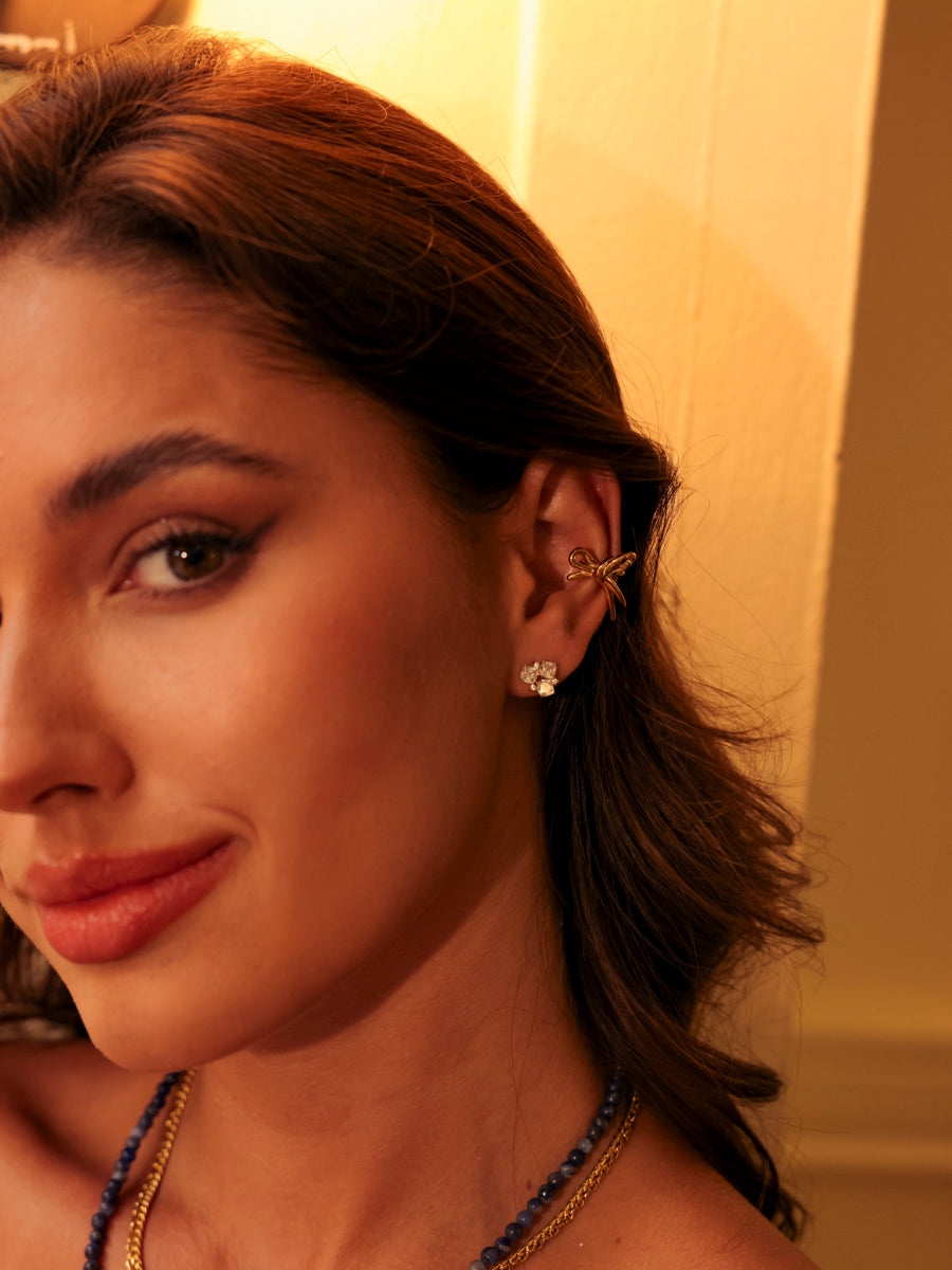 Twist Bow Earcuff