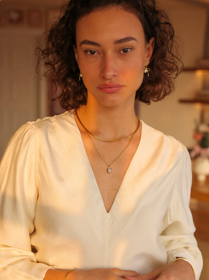 Pearl Click Ohrringe
