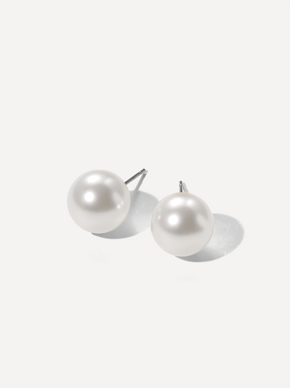 Serene Pearl White Ohrringe