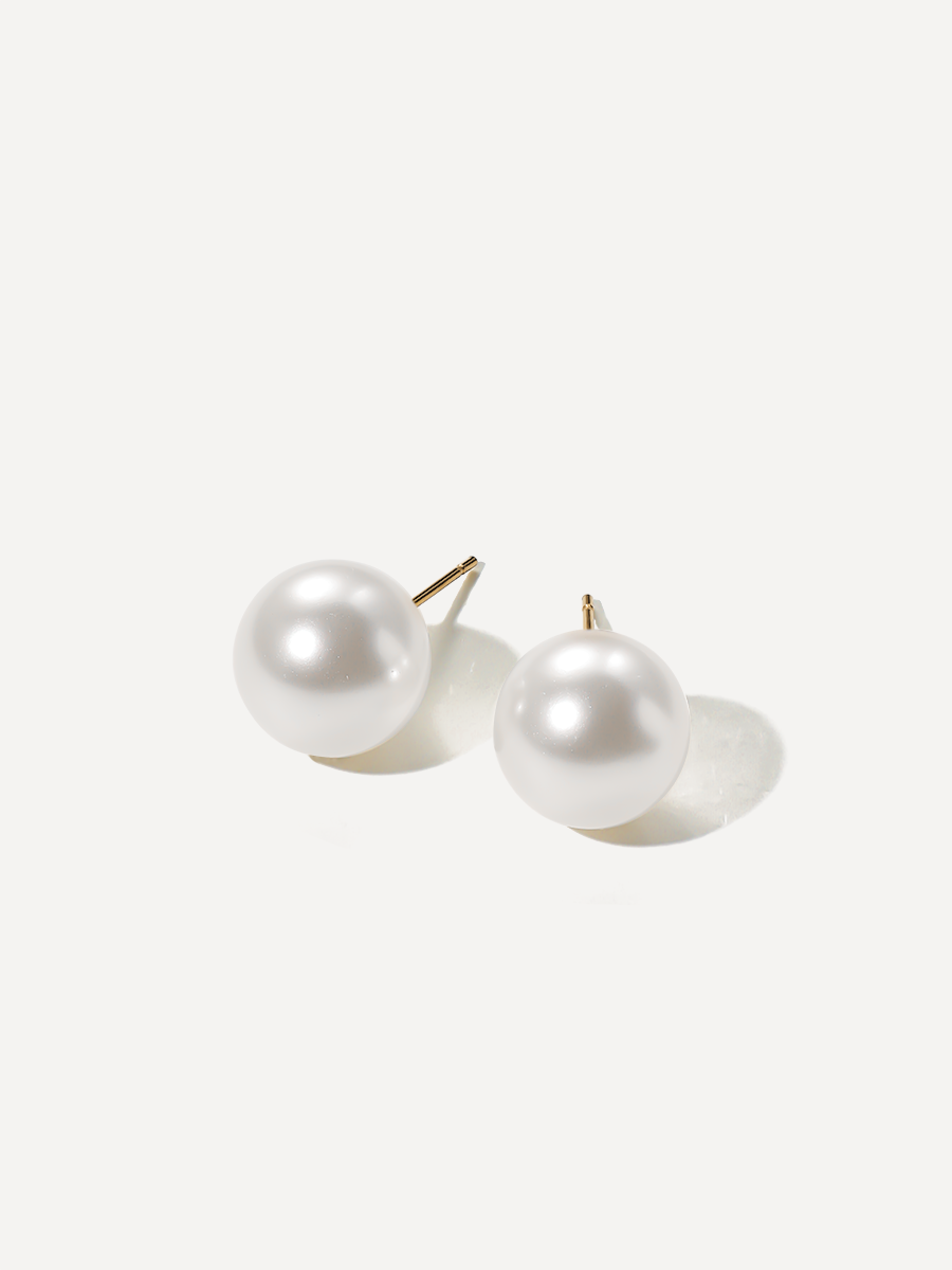 Serene Pearl White Ohrringe