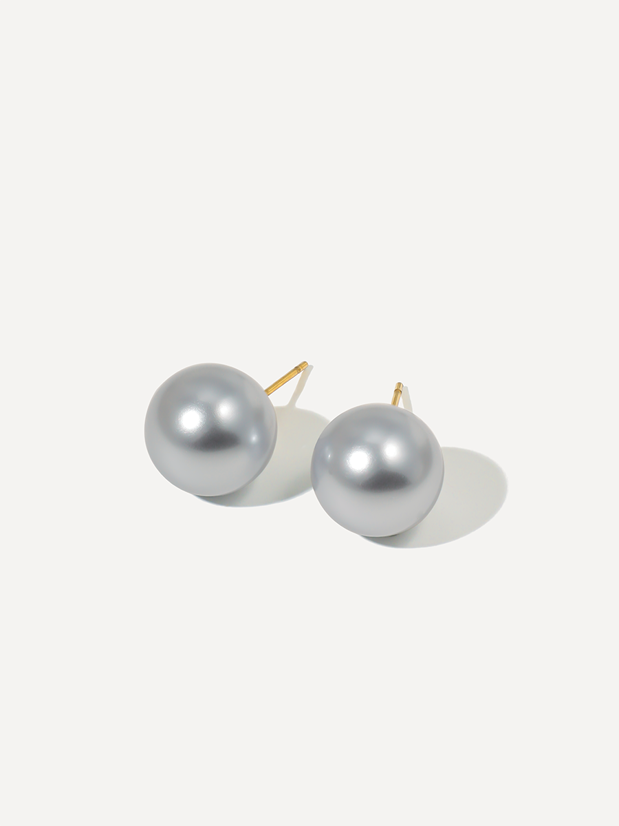 Serene Pearl Grey Ohrringe
