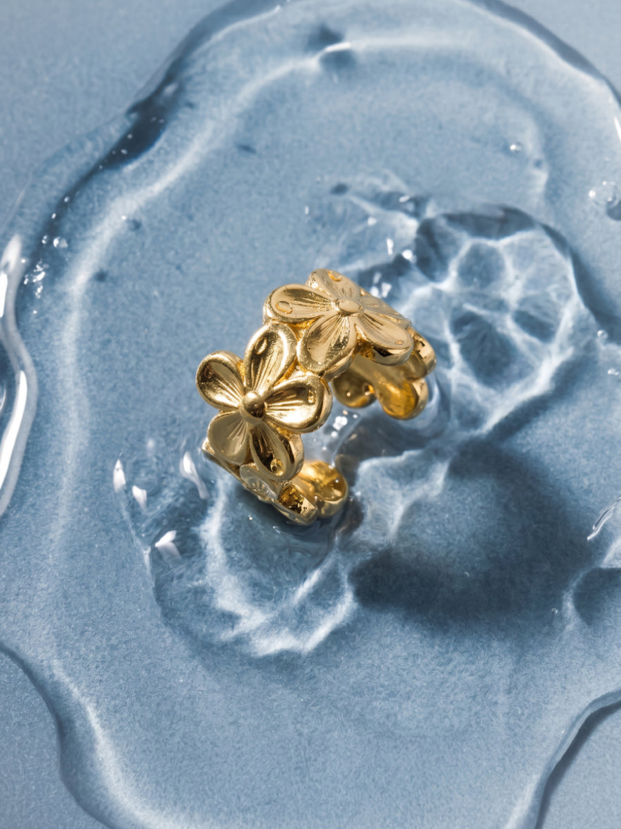 Floral Elegance Earcuff