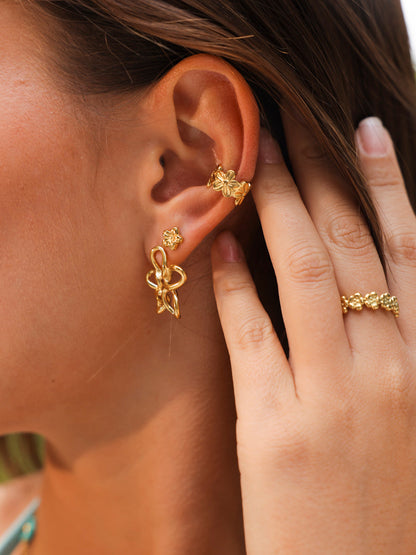 Floral Elegance Earcuff