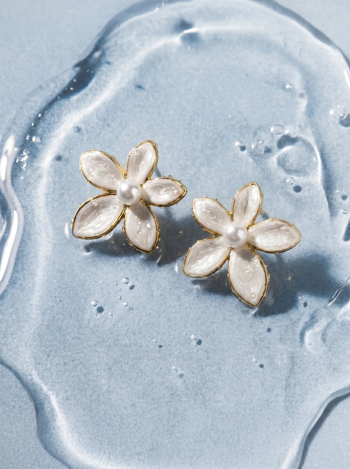 Pearl Petals Ohrringe