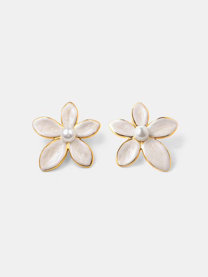 Pearl Petals Ohrringe