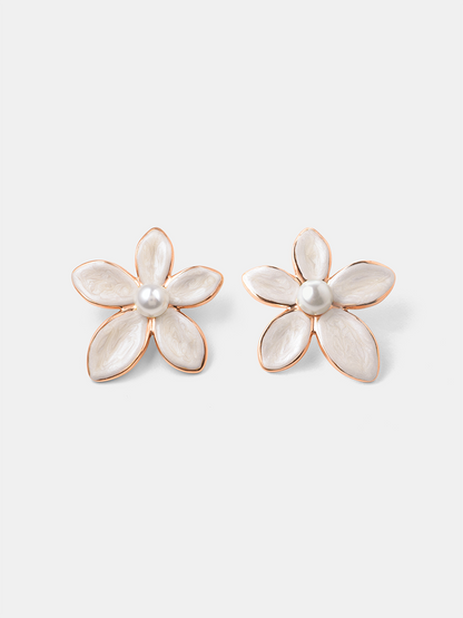 Pearl Petals Ohrringe
