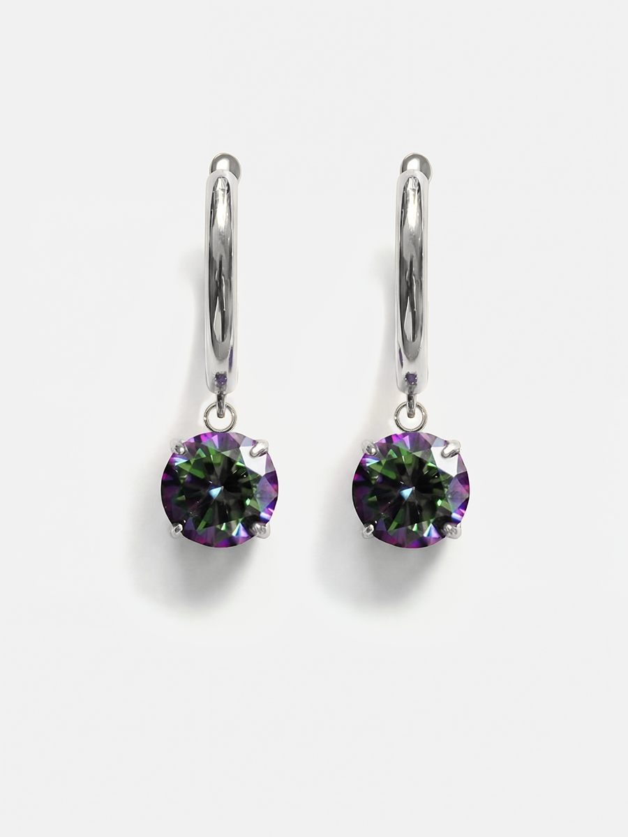 Crystal Delight Aurora Black Ohrringe