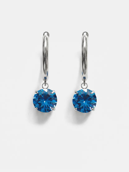 Crystal Delight Dark Blue Ohrringe