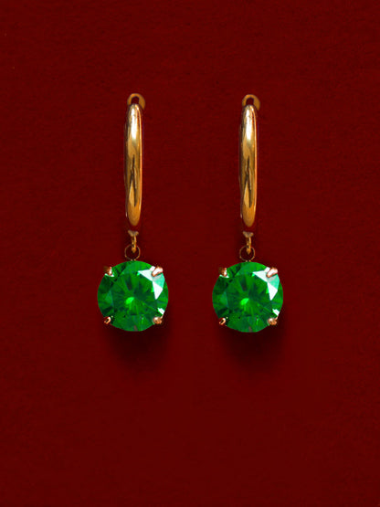 Crystal Delight Green Ohrringe