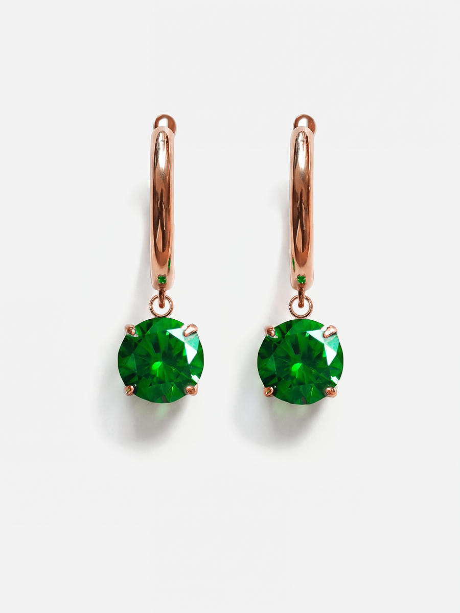 Crystal Delight Green Ohrringe