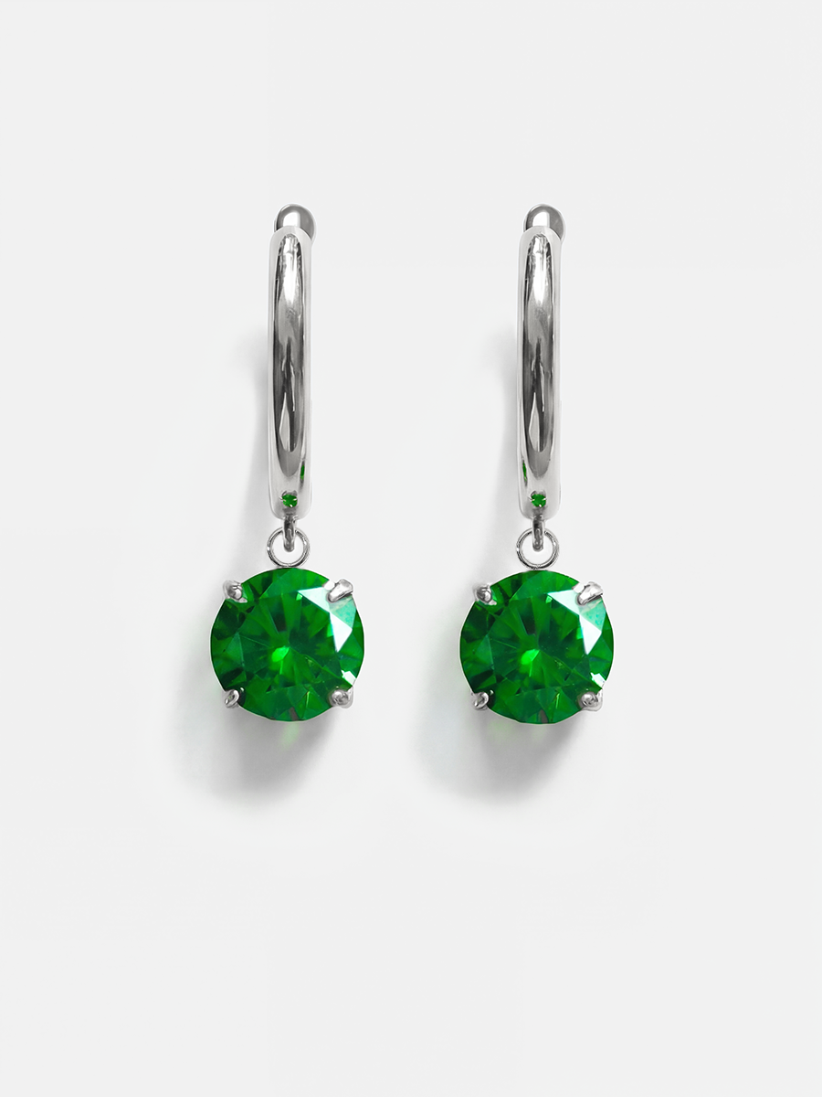 Crystal Delight Green Ohrringe