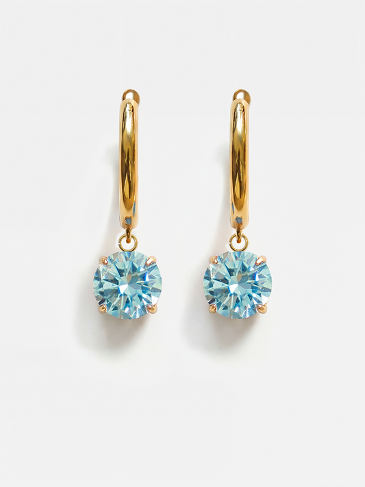 Crystal Delight Light Blue Ohrringe