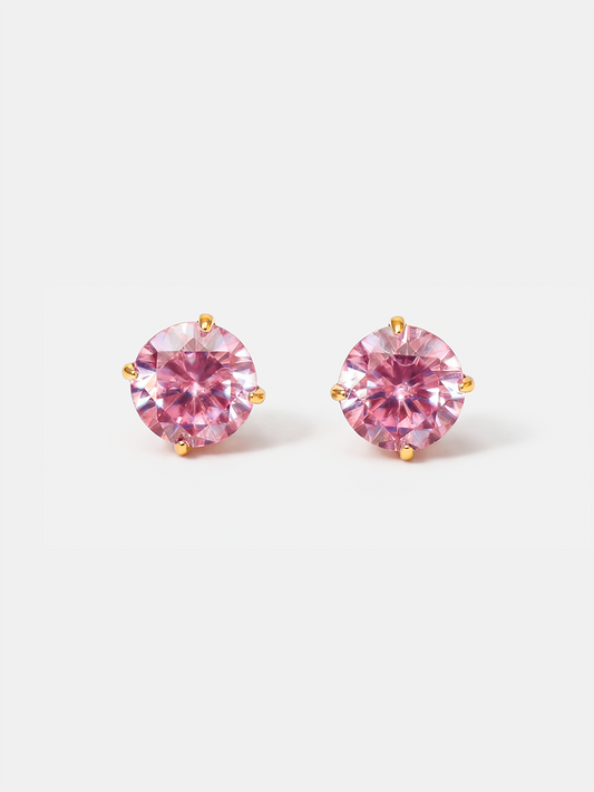 Crystal Delight Pink Stub-Ohrringe