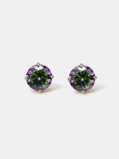 Crystal Delight Aurora Black Stub-Ohrringe
