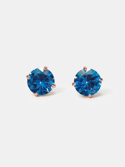 Crystal Delight Dark Blue Stub-Ohrringe