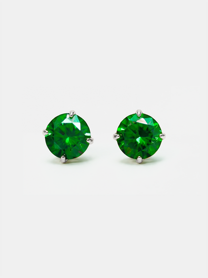 Crystal Delight Green Stub-Ohrringe