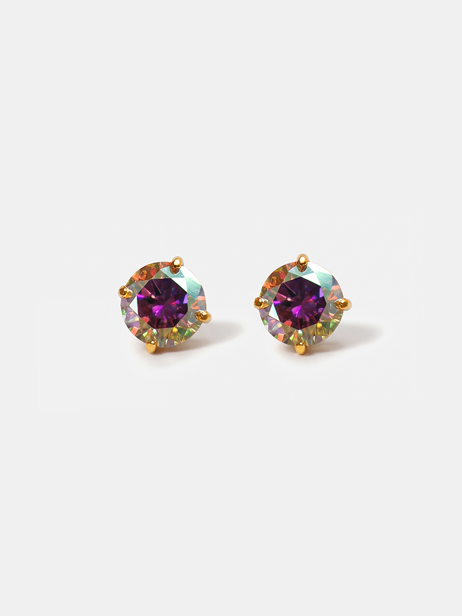 Crystal Delight Rainbow Small Stub-Ohrringe