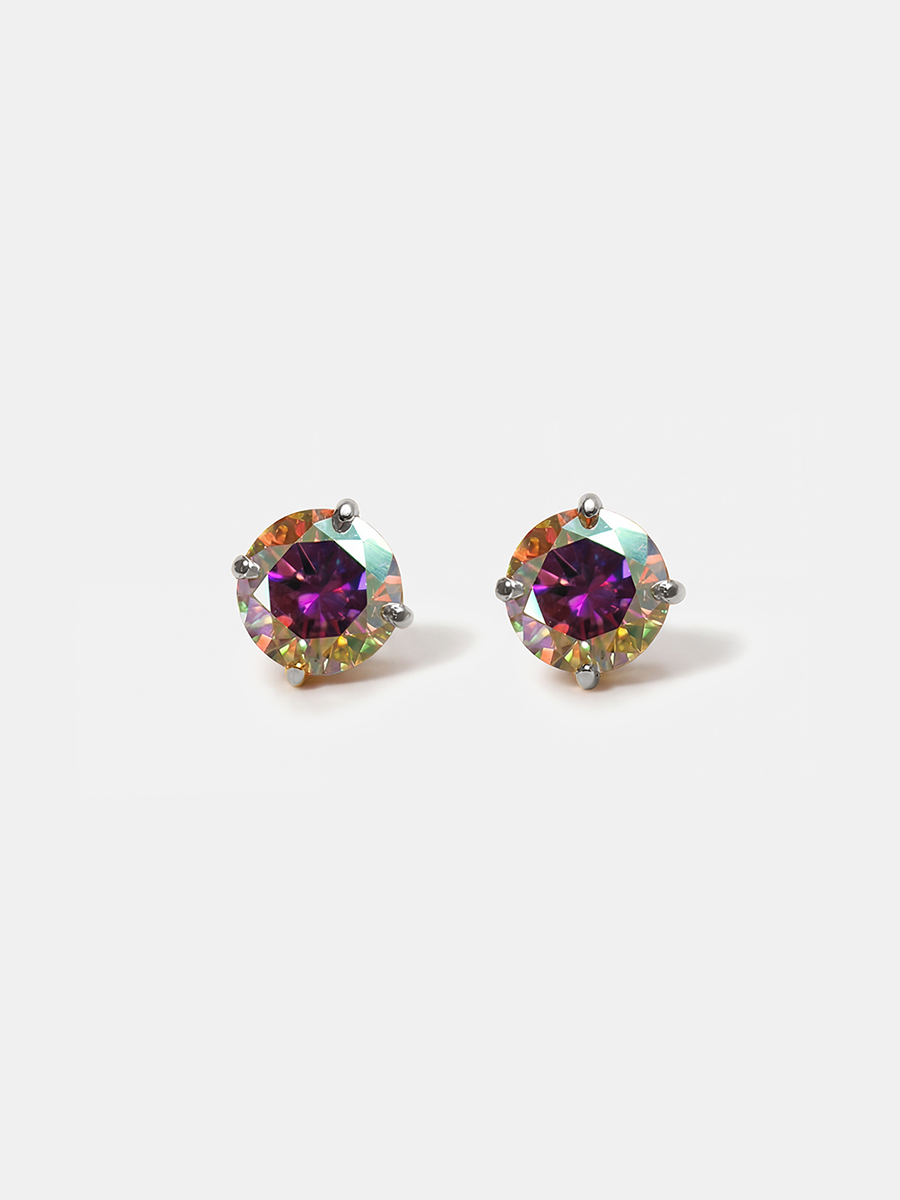 Crystal Delight Rainbow Small Stub-Ohrringe