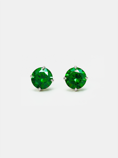 Crystal Delight Green Small Stub-Ohrringe