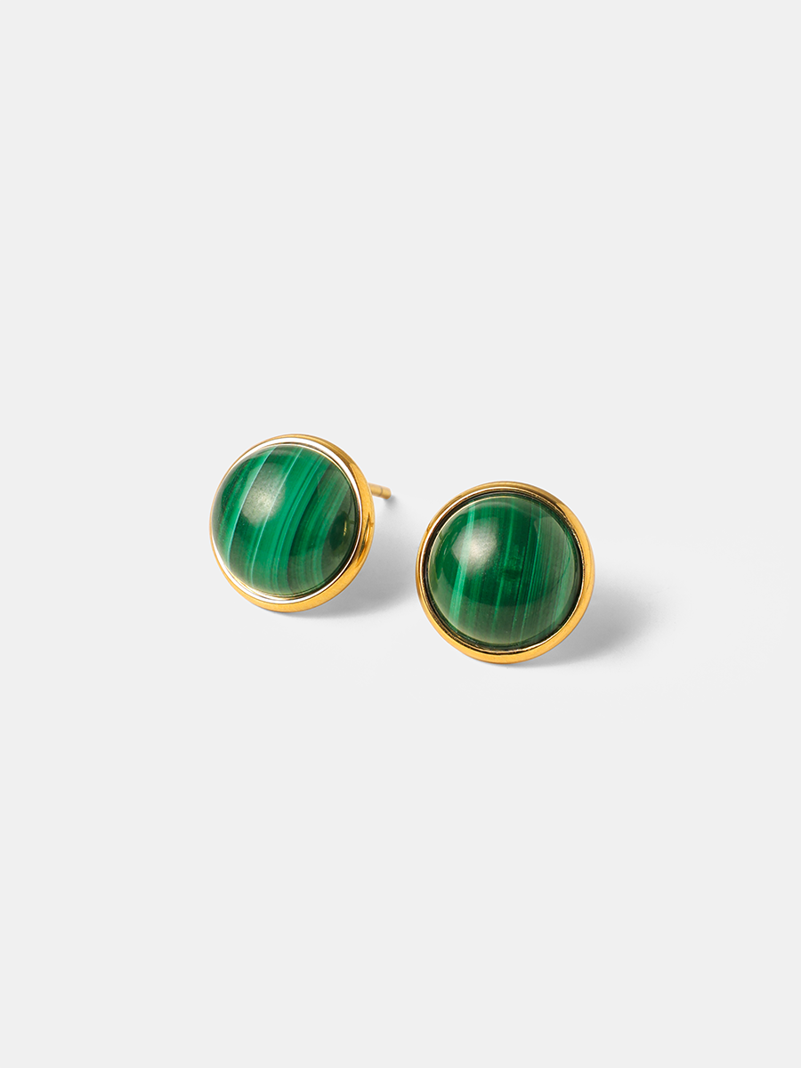 Wandering Wish Dark Green Ohrringe
