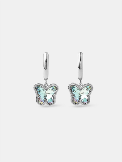 Crystal Butterfly Ohrringe