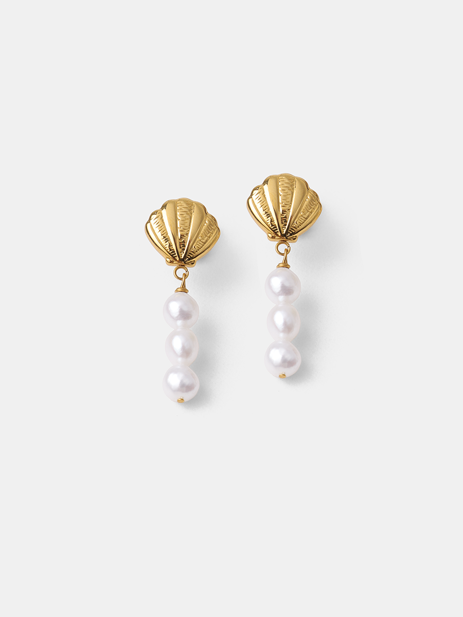 Pearl Shell Ohrringe