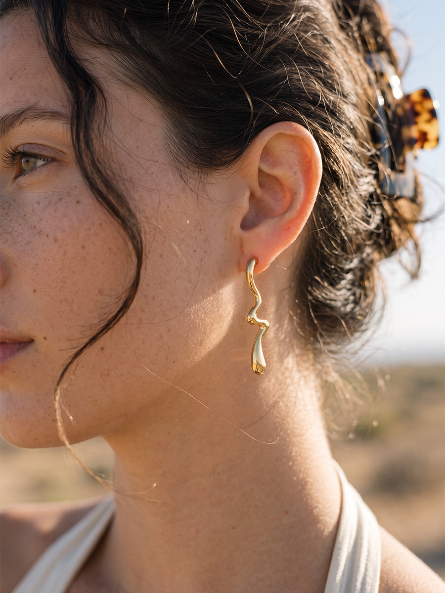Wave Rhythm Ohrringe