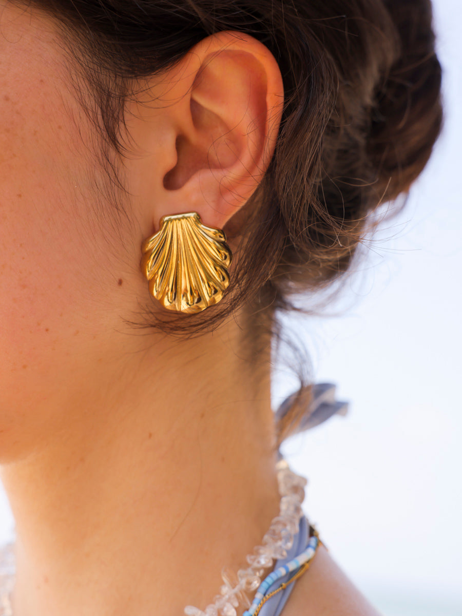 Elegant Shell Ohrringe