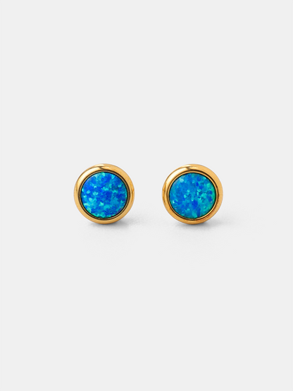 Glitter Stone Stud Ohrringe