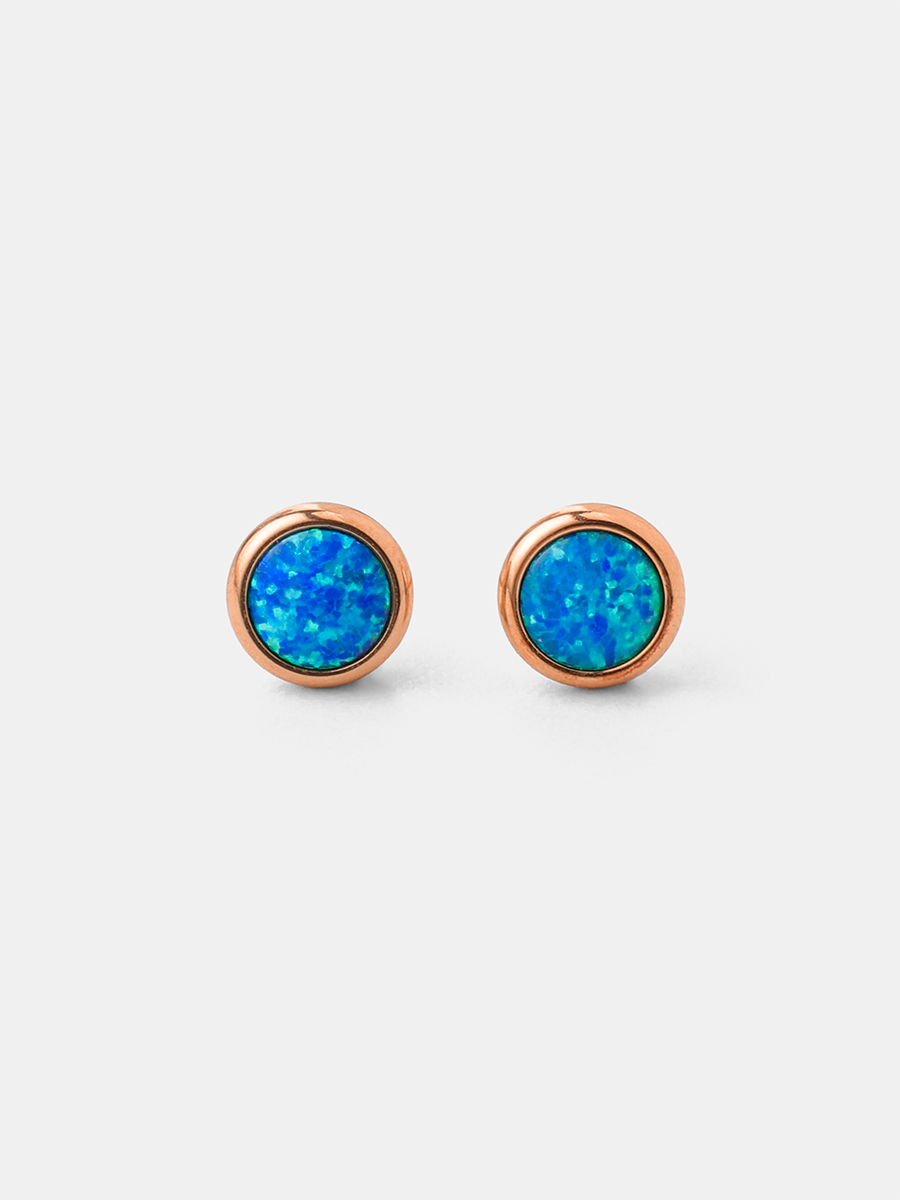 Glitter Stone Stud Ohrringe