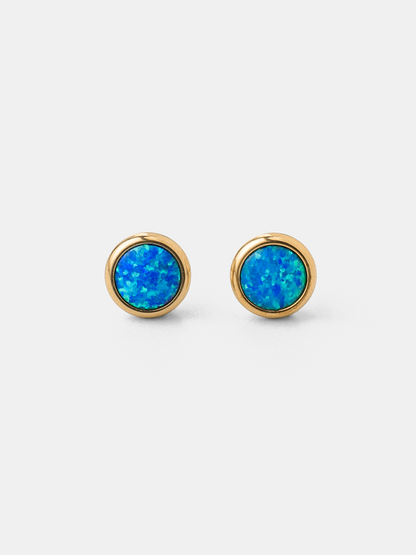 Glitter Stone Stud Ohrringe