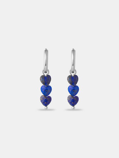 Love Droplets Blue Ohrringe
