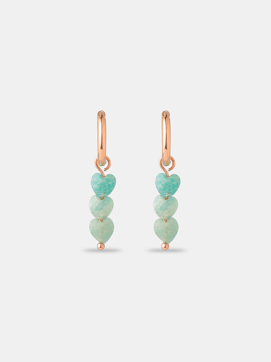 Love Droplets Sea Green Ohrringe