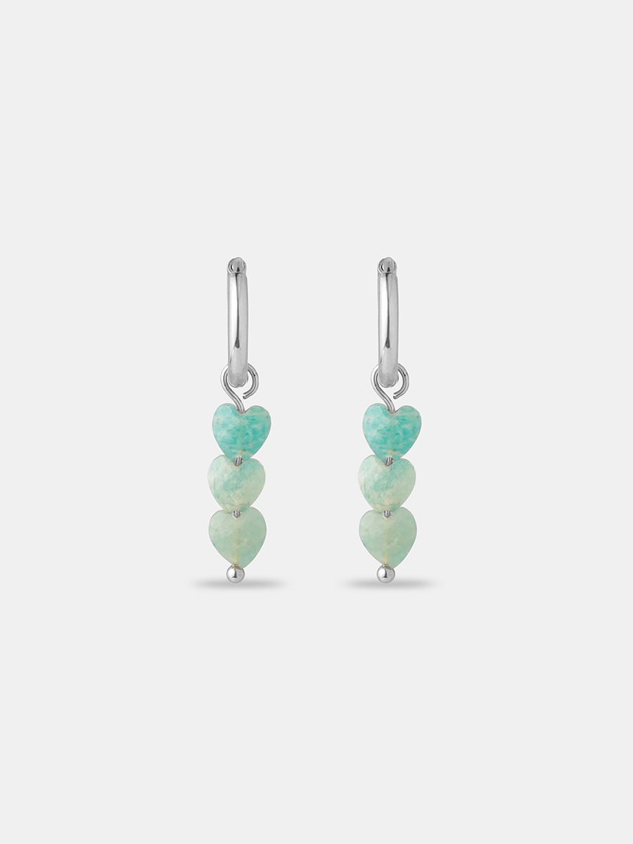 Love Droplets Sea Green Ohrringe