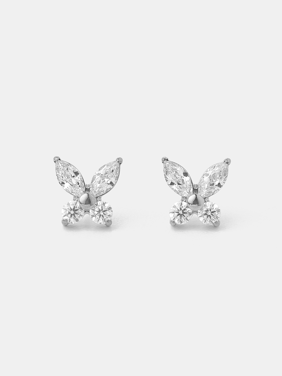 Gleaming Butterfly Ohrringe