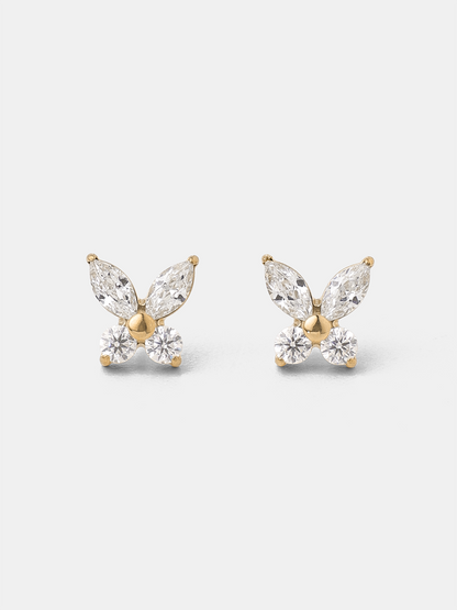 Gleaming Butterfly Ohrringe