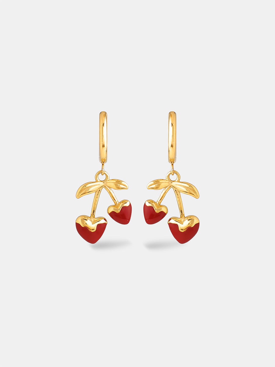 Vibrant Cherry Ohrringe