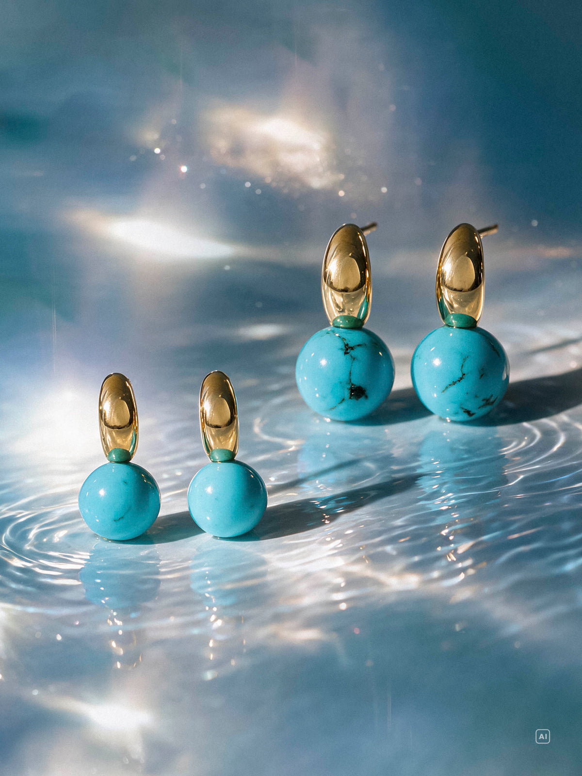 Breeze Bead Small Ohrringe