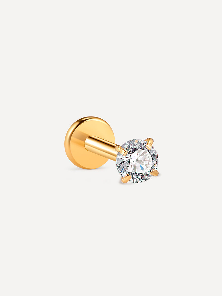 Round Spark Titan Piercing