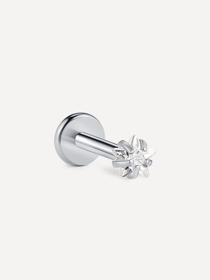 Celestial Solitaire Star Titan Piercing