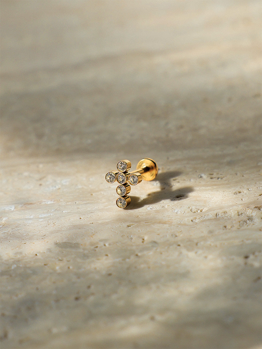 Shining Cross Titan Piercing