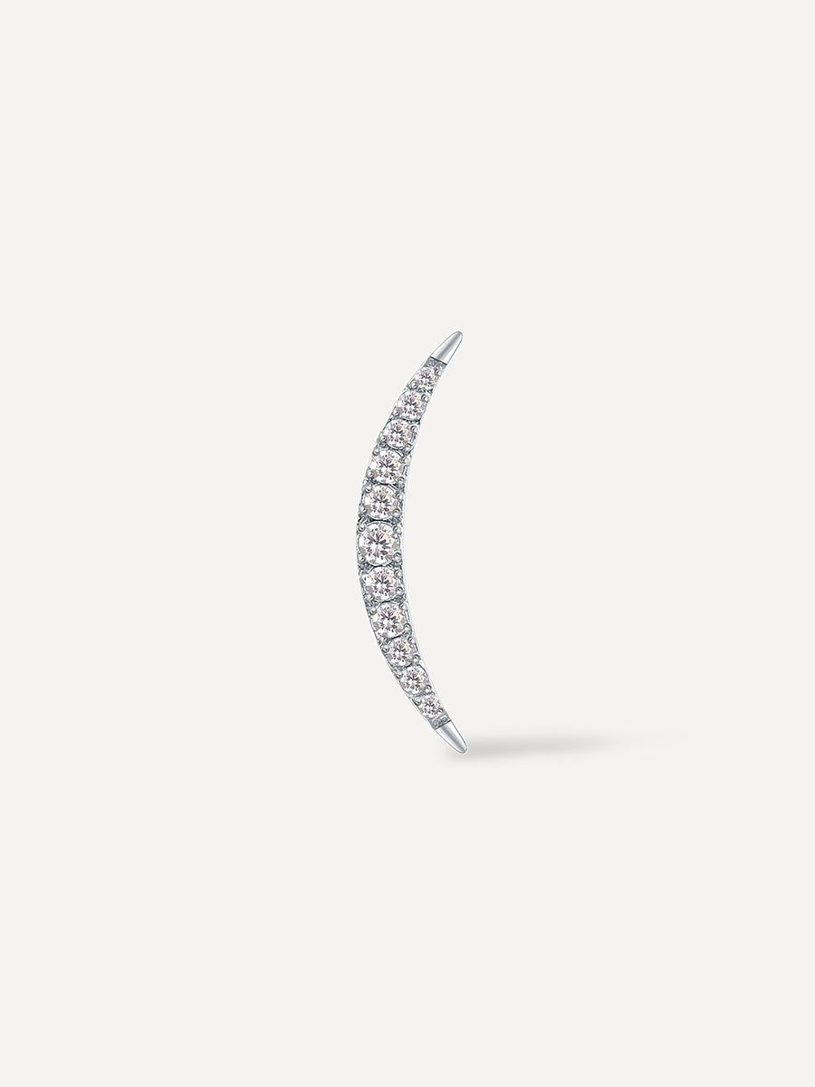 Crescent Moon Titan Piercing