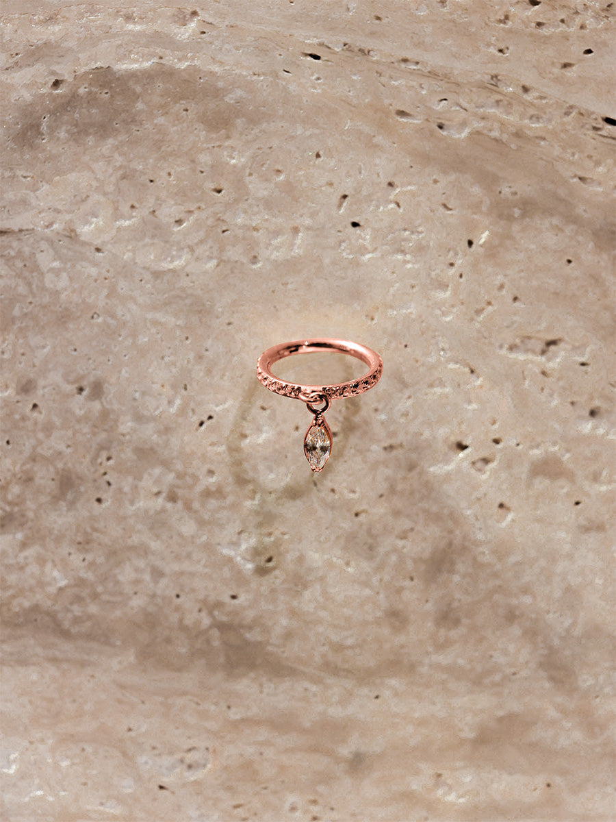 Shimmer Drop Titan Piercing