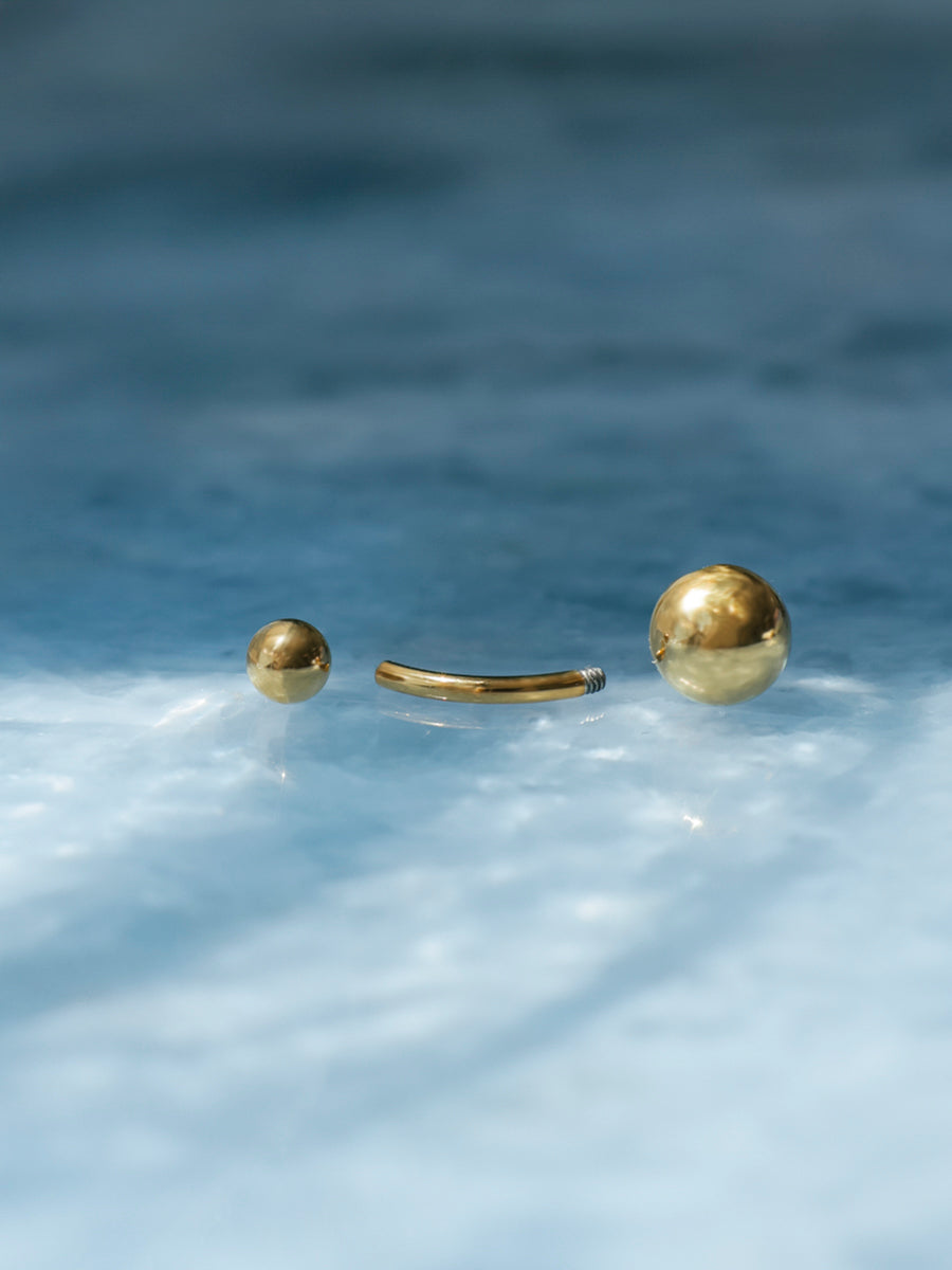 Classic Smooth Titan Bauchnabelpiercing