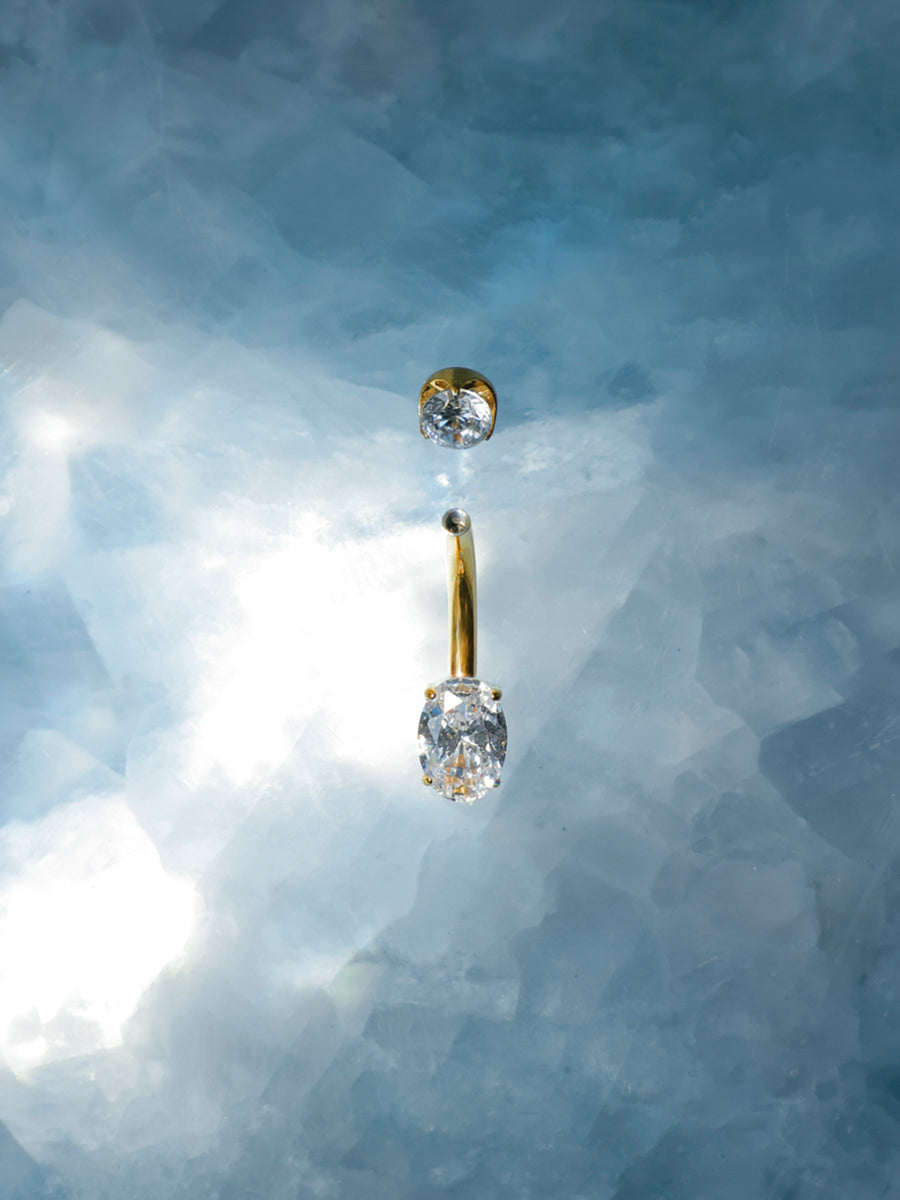 Radiant Gleam Titan Bauchnabelpiercing