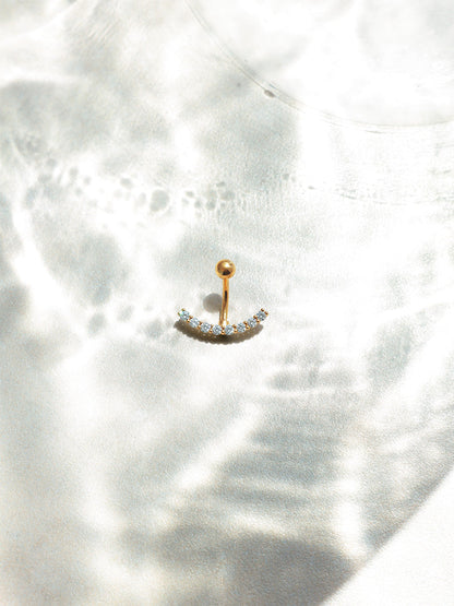 Diamond Curve Bauchnabelpiercing