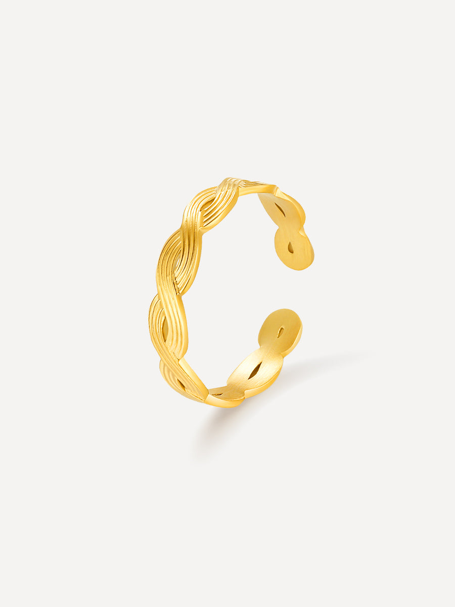 Wavy Line Ring