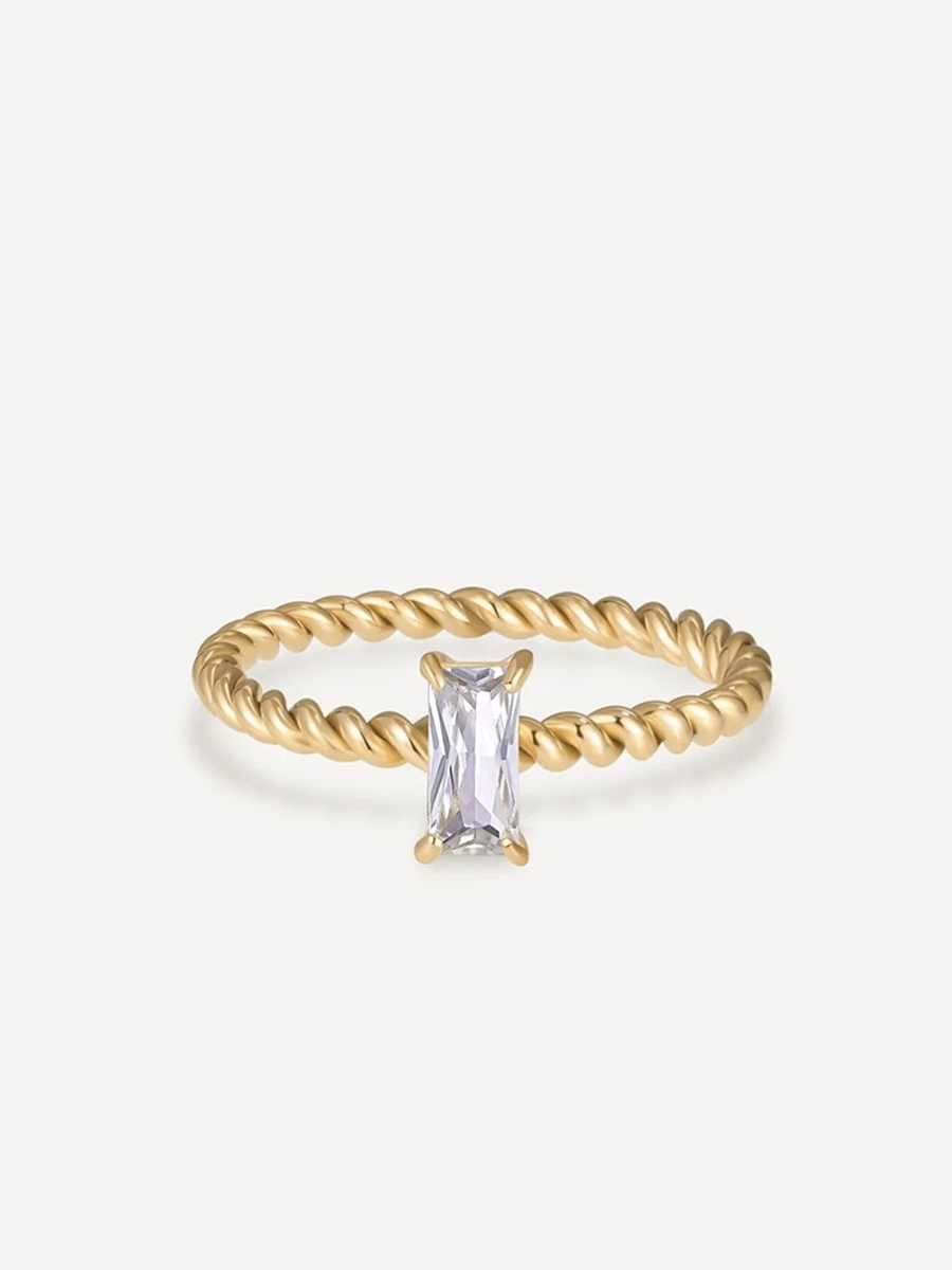 Pure Precious Twist Ring