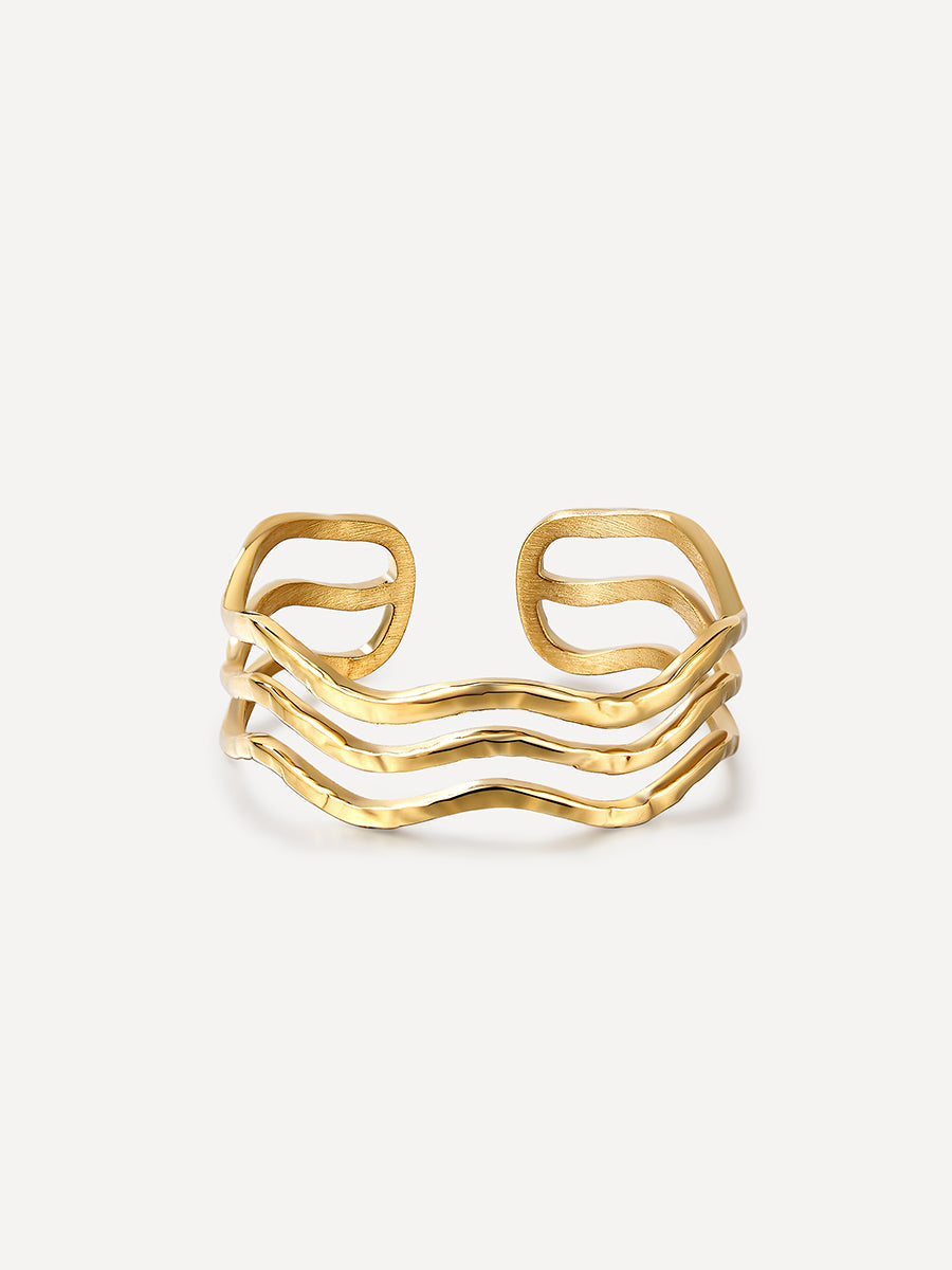 Cheery Wave Ring
