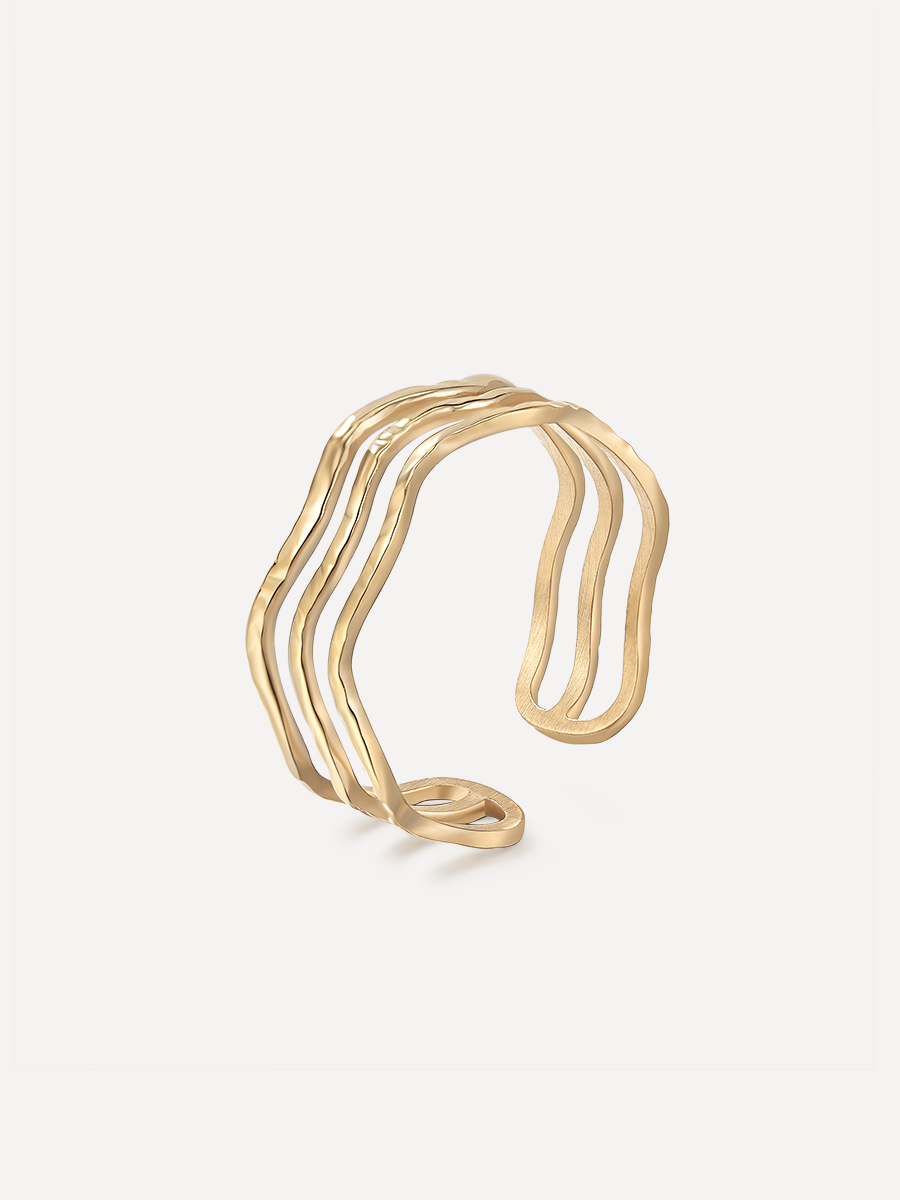 Cheery Wave Ring